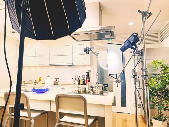 大型アイランドキッチンのあるキッチンスタジオ - Studio BULK（スタジオバルク）