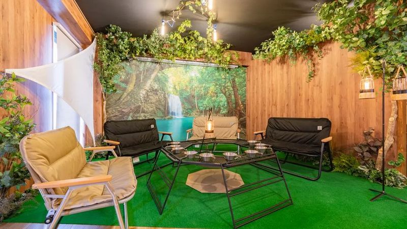 屋内キャンプスペース・おうちスペース - 02|Noaty-Camp新宿