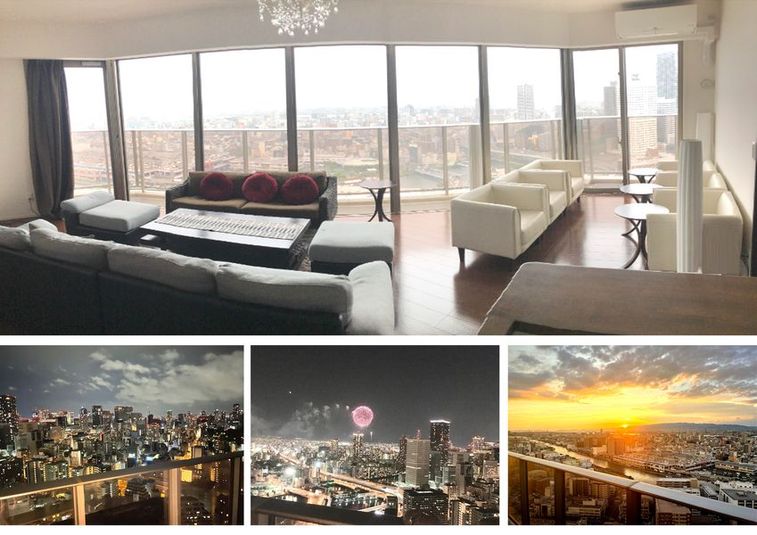 絶景ビューと夜景のタワマンお洒落スペース#タワマン#33階#夜景 - レンタルタワースペース 阿波座