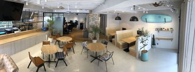西海岸風カフェスペース - EIGHT CAFE 【原宿・明治神宮前駅徒歩5分】10～ 35名イベントスペース🎉の室内の写真