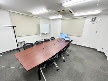 【ブラインドを閉じてご利用も可能です】 - 【閉店】TIME SHARING 小伝馬町 ミマツビル 【閉店】502の室内の写真