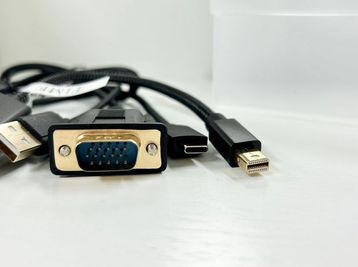 【HDMI変換器：VGA/Type-C/thunderbolt】 - 【閉店】TIME SHARING 小伝馬町 ミマツビル 【閉店】202の設備の写真