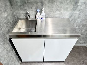 【流し台は手洗い場としてご利用ください】 - TIME SHARING 新富町 エスパシオ新富町 6Fの設備の写真