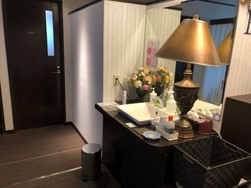 洗面所 キナーレ大宮 レンタルサロン室内 - プロスパーワンビル3階  キナーレ大宮 レンタルエステティックサロン キナーレの室内の写真