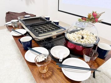 ポップコーンパ、たこ焼きパーティーはいかがですか？ - Comfy天満 Comfy天満2✨扇町1分✨天満3分の設備の写真