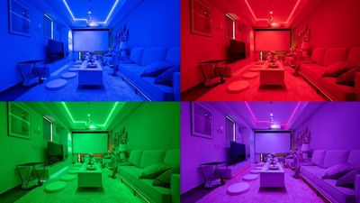 LEDネオンは多彩なカラーバリエーションをお楽しみいただけます🪩✨ - SMILE＋ELLE梅田 11〜16名様専用【ELLE梅田】の室内の写真