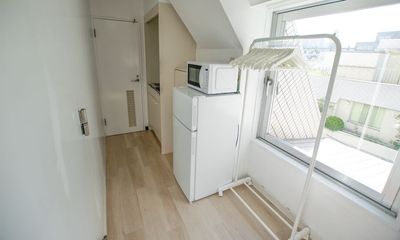 料理もOK！
キッチン・冷蔵庫・電子レンジ完備！ - chill inn 新大久保【新大久保駅3分】2023年オープン chill inn新大久保【新大久保駅3分】2023年オープンの設備の写真