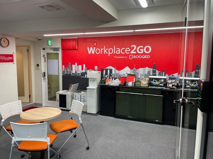 2名用オープンスペースデスク01 目黒駅徒歩4 - ワークプレイス２GO 目黒