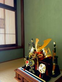 3月はひな人形、5月は兜を飾っています。 - 鎌倉古民家スタジオ 縁樹庵 和風ハウススタジオ貸レンタルスペースイベントミーティングの室内の写真