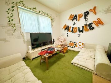 期間限定ハロウィン仕様🎃👻 - パーティスペース高田馬場 24時間営業❕高田馬場徒歩3分のパーティースペースの室内の写真