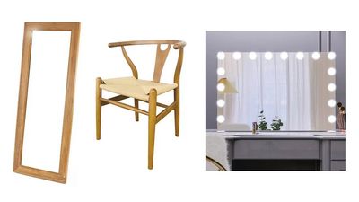 【設備(無料)】
・全身鏡(幅70cm × 高さ180cm)
・ドレッサーミラー(幅91.1cm × 高さ61.6cm)
・ドレッサーチェア - JIBUN SALON(渋谷駅) 【渋谷駅徒歩3分】完全個室プライベートサロン｜清潔感のある空間の設備の写真