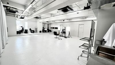 スタジオ全体 - STUDIO HAIRCAMP 美容業界特化スタジオの室内の写真