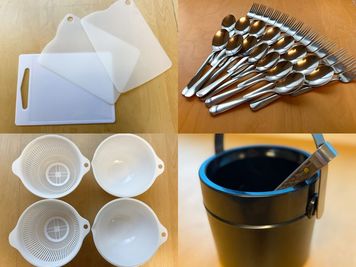 まな板×3
スプーン×14
フォーク×14
ボウルセット×2
アイスペール×1 - GARAGE AKIHABARA パーティールームGARAGE AKIHABARAの設備の写真