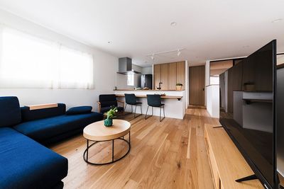2階のお部屋はシンプルなリビング＆キッチン - Aスタジオ 福沢町 Aスタジオ 福沢町｜東北初の戸建てキッチン付きハウススタジオの室内の写真