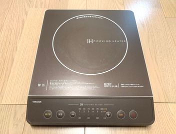 フライパンや鍋を使った調理はこちらのIHコンロで - パレドール歌舞伎町 nullone 新宿／当日即予約可能🗓️エリア最安値💫の設備の写真
