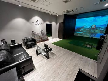 MY GOLF RANGE 赤坂1st 個室インドアゴルフスタジオ　マイゴルフレンジ赤坂の室内の写真