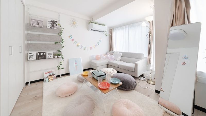 チルチル大宮 白を基調としたナチュラルなおうちスペース - チルチル大宮