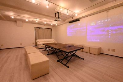 カラオケ利用も可能です🎤 - Relax room 渋谷グランエスト Relax room 渋谷グランエスト｜イベント・撮影利用可📷の室内の写真