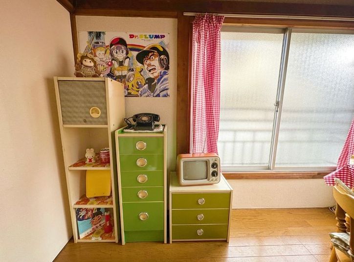 レトロポップな家具を揃えました。 - 昭和レトロ撮影ハウススタジオ「SHOWA」 昭和レトロ/アパート型撮影ハウススタジオ🎐の室内の写真