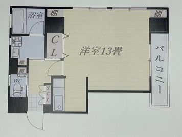 間取り図です - お気軽スペースSABO　アーバンライフ山之口1号店 お気軽スペースSABO パークサイド天文館2号店　の室内の写真