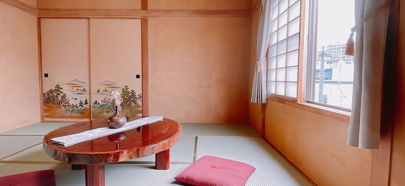 広々とした和室 - 🌱GREEN HOUSE 円山🌱 レンタル和室🌱翠の間の室内の写真