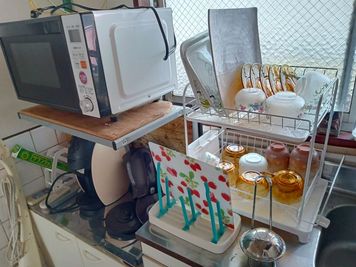 キッチンにはカセットコンロあり - カラードリー厶 カラードリー厶3Bの室内の写真