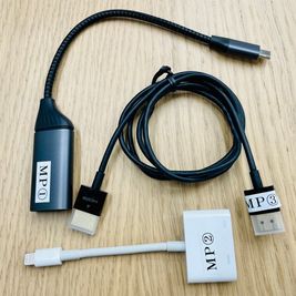 オプションのプロジェクター変換端子コード - MP RENTAL大名 Room Bの設備の写真
