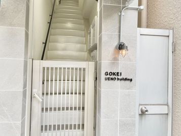 GOKEI WORK SPACE上野駅すぐ/ワンフロア貸切 GOKEI WORK SPACE 「Ease (イーズ)」上野の入口の写真