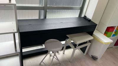 ピアノもあります - Issya R Studio 一社駅すぐ 商用利用可能！鏡があるダンススタジオ！の設備の写真