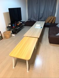 折り畳みテーブルもございますので、より広くご利用いただけます - パレドール歌舞伎町 nullone#01 新宿の室内の写真