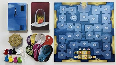 ディクシット：言語推理系で大きなスペースでやるのに適しています。ルールは単純ですが何度もプレイしたくなる中毒性があります。 - スペースオウルⅢの室内の写真