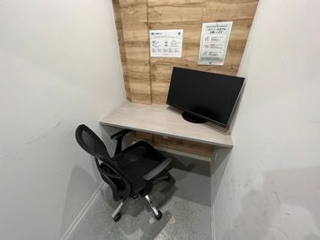 いいオフィス南麻布 【白金高輪駅徒歩6分】1名個室（R-5）※予約時間前は入室不可の室内の写真