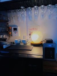 程よい雰囲気作りのランプ - ヴェラハイツ道玄坂　７０６号レンタルスペース 渋谷駅近　ミニバー付きレンタルスペース　の設備の写真
