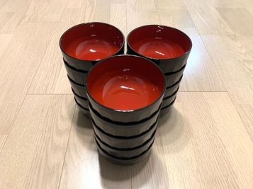 人数分のお椀もご準備ございます。 - パレドール歌舞伎町 nullone 新宿／当日即予約可能🗓️エリア最安値💫の設備の写真
