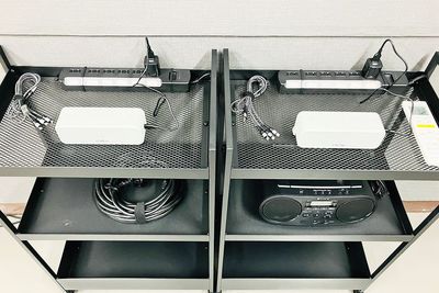 Bluetoothスピーカー2台とCDプレイヤーを完備‐神戸三宮レンタルスタジオStork三ノ宮駅徒歩4分【ダンスができるレンタルスタジオ】の設備の写真 - 神戸三宮レンタルスタジオStork 三ノ宮駅徒歩4分【ダンスができるレンタルスタジオ】の設備の写真