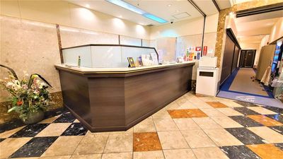 １階フロントにて
検温・鍵のお渡しを
しております。 - ホテルアスティア名古屋栄 【ベッド有りデイユース：５】６：００～　６時間～利用可能のその他の写真