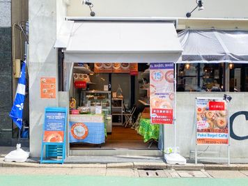 出店例 - TOKICAFE kagurazaka "TOKICAFE" のポップアップスペースの外観の写真
