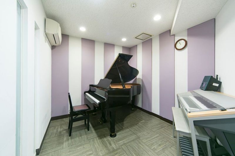 全室グランドピアノ防音室です - ユニスタイルクロスモールセンター グランドピアノ防音室レンタルの室内の写真