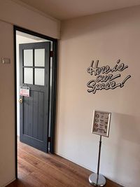 Ｔｈｅ　Ｓｐａｃｅ Ｔｈｅ　Ｓｐａｃｅ ３階（B スタジオ）の入口の写真