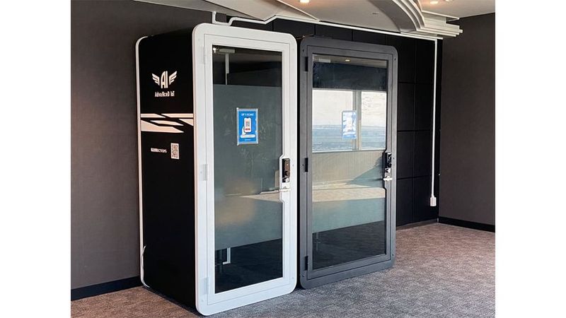 阪神高速4号線 泉大津PA 11F　テレワークブース(スリム） - 阪神高速4号湾岸線 泉大津PA 11階 展望ルーム