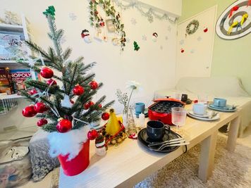 ピースユー薬院 おうちスペース/宅飲み/オタ活/女子会/忘年会/クリスマス会の室内の写真