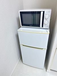 電子レンジと冷蔵庫があります🤗 - お気軽スペース お気軽スペースchillの設備の写真