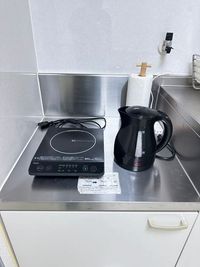 IHヒーターとケトルがあります♪ - お気軽スペース お気軽スペースchillの設備の写真