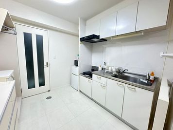 スペースの広いキッチンです🤗 - お気軽スペース お気軽スペースchillの室内の写真