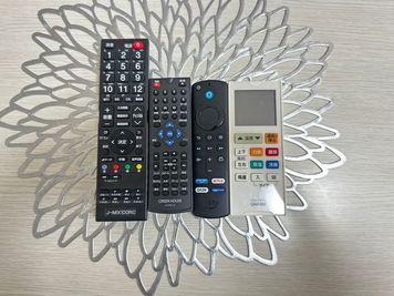 リモコン各種です♪ - お気軽スペース お気軽スペースchillの設備の写真