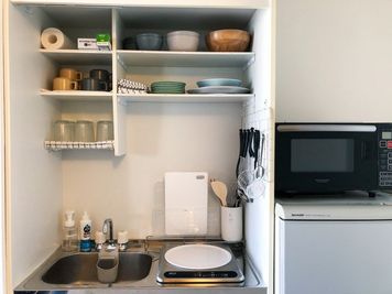 ミニキッチン-簡単なお料理にどうぞ☆ - The Room The Room söt.の室内の写真