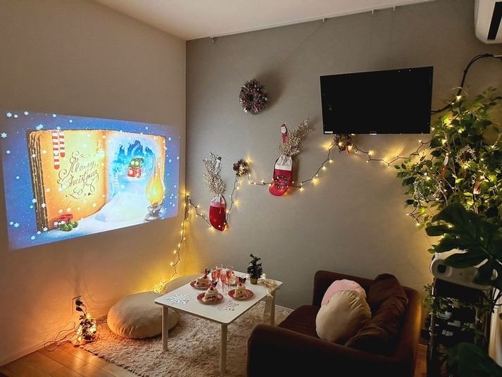 クリスマス装飾 - rental lounge浦和 浦和新築マルチスペースの室内の写真