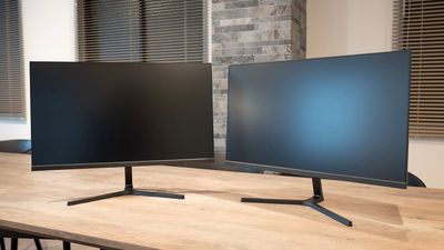２４インチモニター２台ご用意しております。 - SMILE＋エスト天王寺の設備の写真