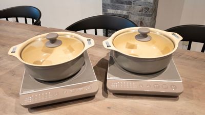 お鍋＆IHヒーターをご用意しております。(有料オプション) - SMILE＋エスト天王寺の設備の写真