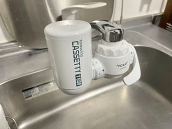 浄水器設置しています - お気軽スペースSABO　アーバンライフ山之口1号店 お気軽スペースSABO パークサイド天文館2号店　の室内の写真